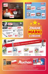 Gazetka promocyjna Auchan - Gazetka Znane Marki Lubiane Auchan - Gazetka - ważna od 19.10 do 19.10.2022 - strona 40 - produkty: Por, Mop, Acer, Przewód, Garnek, Energizer, Warka, Tarka, Latarka czołowa, Kamera, Taśma pakowa, Bateria, Latarka, Patelnia, Rondel, Listwa