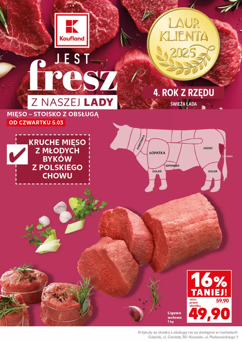 Gazetka promocyjna Kaufland - Mocny Start - ważna 09.03 do 11.03.2026 - strona 14 - produkty: Mięso