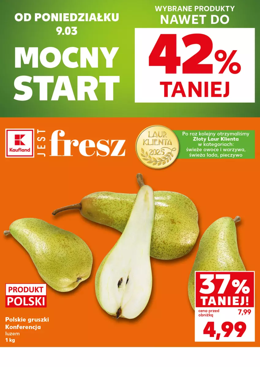 Gazetka promocyjna Kaufland - Mocny Start - ważna 09.03 do 11.03.2026 - strona 2 - produkty: Laur, Olej, Owoce, Piec, Pieczywo, Warzywa