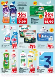 Gazetka promocyjna Kaufland - Mocny Start - Gazetka - ważna od 11.03 do 11.03.2026 - strona 27 - produkty: Ludwik, Pur, Do mycia naczyń, Papier, Tablet, Clin, Cillit Bang, Płyn do mycia naczyń, Papier toaletowy, Velvet, Ręcznik, Rolki, Foxy, Płyn do mycia, Zmywarki