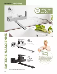 Gazetka promocyjna Castorama - Katalog kuchnie 2022 - Gazetka - ważna od 31.12 do 31.12.2022 - strona 138 - produkty: Sok, Por, Zlew, Bateria, Dźwig