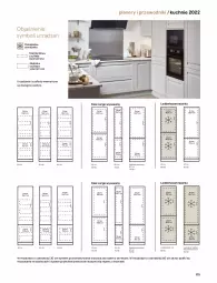 Gazetka promocyjna Castorama - Katalog kuchnie 2022 - Gazetka - ważna od 31.12 do 31.12.2022 - strona 175 - produkty: Sok, Kosz, Zamrażarka, Lodówka, Uchwyty, Regał, Szafka, Drzwi, Przewodnik