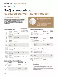 Gazetka promocyjna Castorama - Katalog kuchnie 2022 - Gazetka - ważna od 31.12 do 31.12.2022 - strona 178 - produkty: Sok, Por, Rama, Zlew, Zlewozmywak, Uchwyty, Regał, Szafka, Półka, Narożnik, Szafka wysoka, Piekarnik, Drzwi, Przewodnik, Astor, Kasza, Listwa