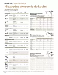 Gazetka promocyjna Castorama - Katalog kuchnie 2022 - Gazetka - ważna od 31.12 do 31.12.2022 - strona 186 - produkty: Top, Sok, Por, Mop, Chia, Klej, Uchwyty, Tera, Półka, Zmywarki, Piekarnik, Drzwi, Przewodnik, Listwa
