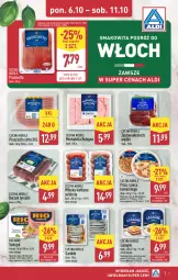 Gazetka promocyjna Aldi - Oferta specjalna - Gazetka - ważna od 11.10 do 11.10.2025 - strona 1 - produkty: Piec, Pizza z pieca kamiennego, Smakowita, Rio Mare, Mortadella, Prosciutto, Dell, Pizza, Boczek, Tuńczyk, Lasagne, Kiełbasa