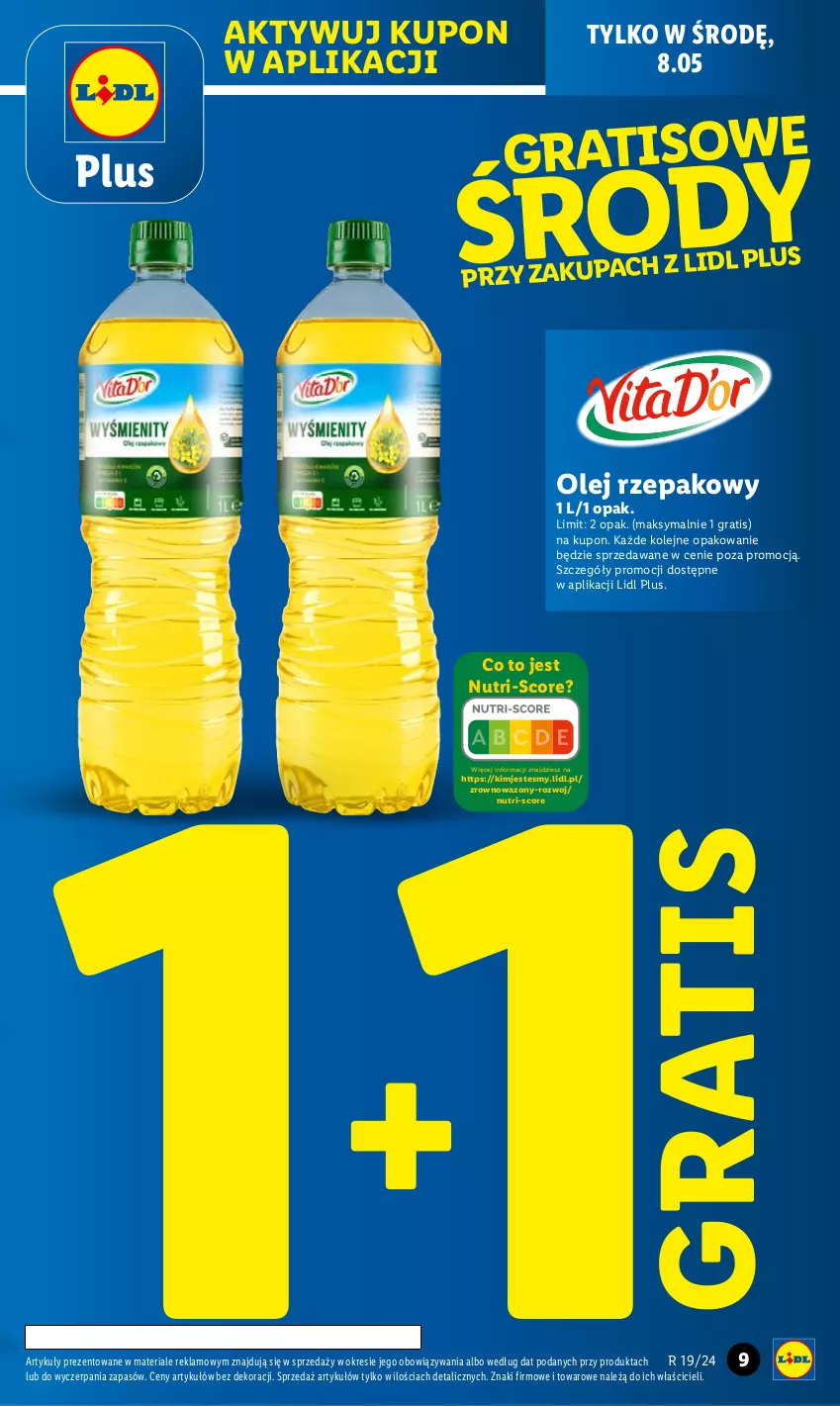 Gazetka promocyjna Lidl - GAZETKA - ważna 06.05 do 08.05.2024 - strona 11 - produkty: Gra, Olej, Olej rzepakowy, Wazon