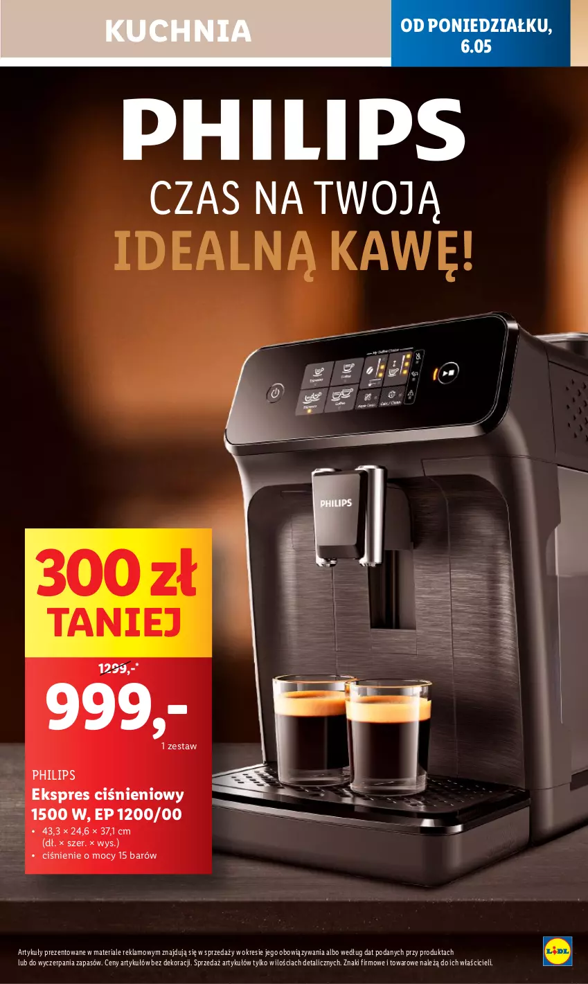 Gazetka promocyjna Lidl - GAZETKA - ważna 06.05 do 08.05.2024 - strona 13 - produkty: Kuchnia, Philips