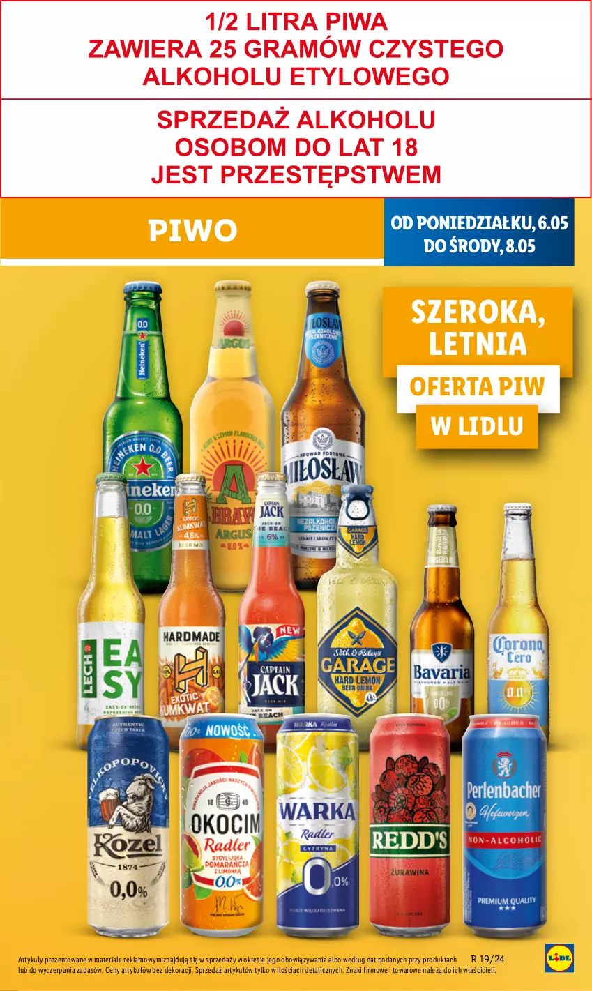 Gazetka promocyjna Lidl - GAZETKA - ważna 06.05 do 08.05.2024 - strona 45 - produkty: Piwo