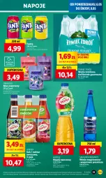 Gazetka promocyjna Lidl - GAZETKA - Gazetka - ważna od 08.05 do 08.05.2024 - strona 41 - produkty: Sok, Por, Mus, Kiwi, Napoje, LANA, Sok jabłkowy, Fanta, Woda, Napój, Mięta, Nektar, Magnez, Hortex, Fa