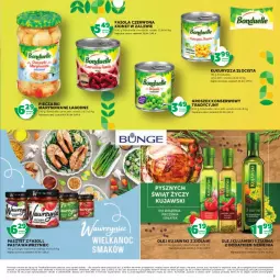 Gazetka promocyjna Stokrotka - Katalog Wielkanoc - Gazetka - ważna od 04.04 do 04.04.2024 - strona 3 - produkty: Piec, Warzywa, Kujawski, Ser, Bonduelle, Pasztet, Fasola, Owoce, Olej, Mięso, Groszek, Kukurydza, Fa