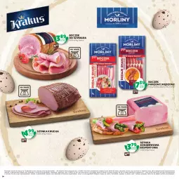 Gazetka promocyjna Stokrotka - Katalog Wielkanoc - Gazetka - ważna od 04.04 do 04.04.2024 - strona 34 - produkty: Krakus, Warzywa, Ser, Por, Gra, Szynka konserwowa, Szynka, Sport, Morliny, Boczek, Owoce, Mięso