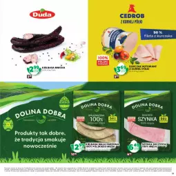 Gazetka promocyjna Stokrotka - Katalog Wielkanoc - Gazetka - ważna od 04.04 do 04.04.2024 - strona 35 - produkty: Kurczak, Warzywa, Kurczak gotowany, Duda, Szynka, Owoce, Kiełbasa biała, Kiełbasa, Mięso