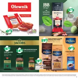 Gazetka promocyjna Stokrotka - Katalog Wielkanoc - Gazetka - ważna od 04.04 do 04.04.2024 - strona 37 - produkty: Warzywa, Kawa rozpuszczalna, Kawa mielona, Kawa, Torba, Prima, Owoce, Jacobs, Kiełbasa, Olewnik, Mięso, Fa