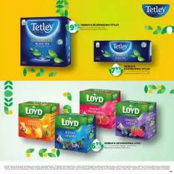 Gazetka promocyjna Stokrotka - Katalog Wielkanoc - Gazetka - ważna od 04.04 do 04.04.2024 - strona 49 - produkty: Warzywa, Loyd, Tetley, Owoce, Herbata, Mięso