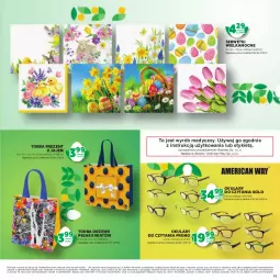 Gazetka promocyjna Stokrotka - Katalog Wielkanoc - Gazetka - ważna od 04.04 do 04.04.2024 - strona 75 - produkty: Warzywa, Ser, Serwetki, Torba, Owoce, Okulary do czytania, Mięso