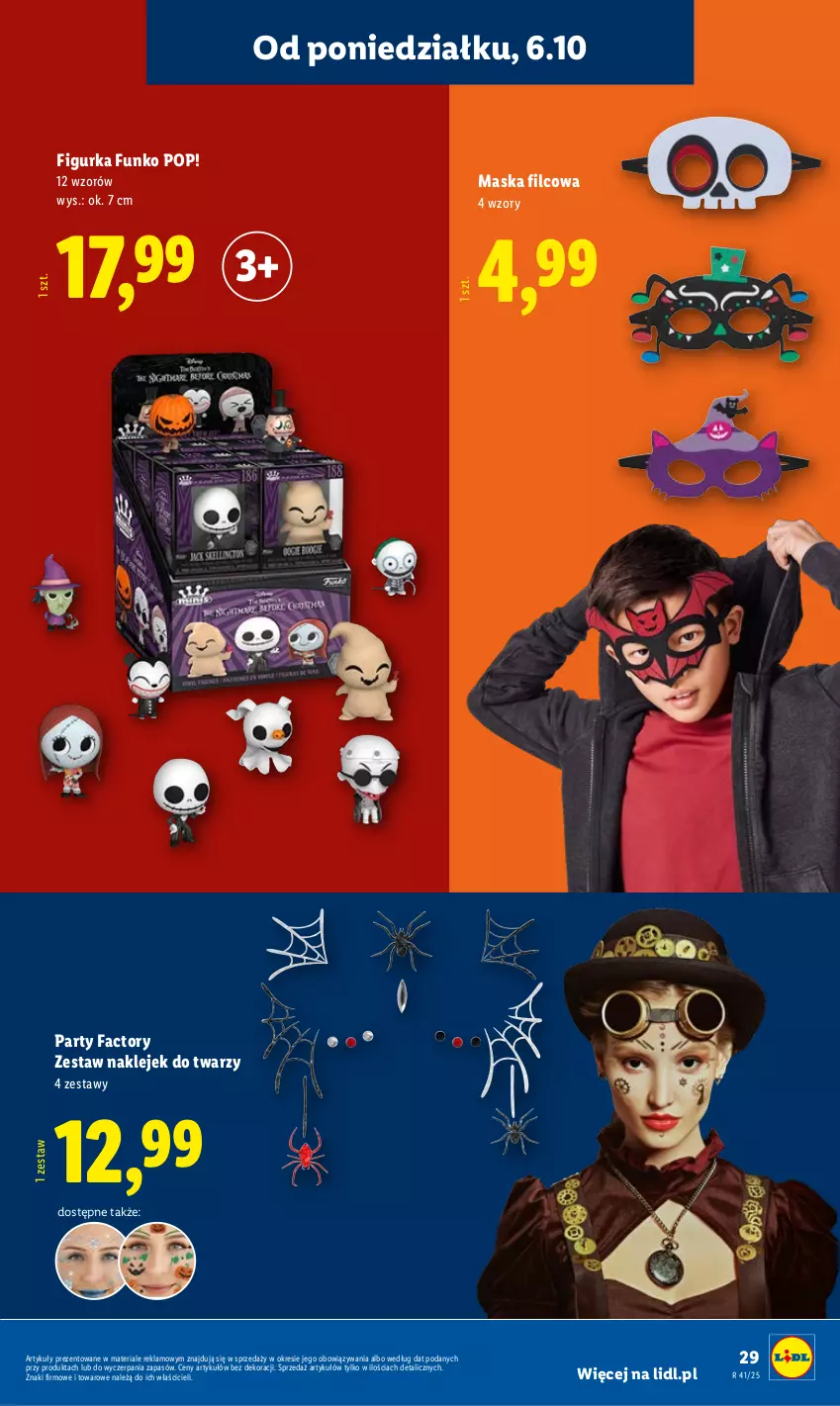 Gazetka promocyjna Lidl - GAZETKA - ważna 06.10 do 11.10.2025 - strona 29 - produkty: Fa, Klej, Maska
