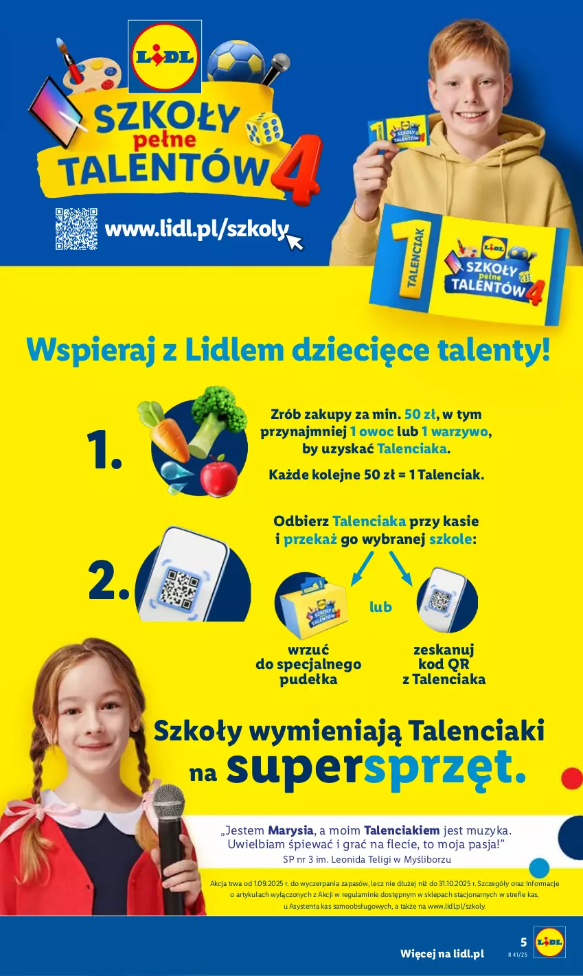 Gazetka promocyjna Lidl - GAZETKA - ważna 06.10 do 11.10.2025 - strona 5 - produkty: Dzieci, Gra, Leon, Olej