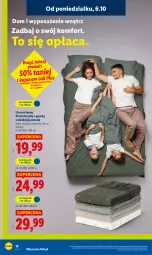 Gazetka promocyjna Lidl - GAZETKA - Gazetka - ważna od 11.10 do 11.10.2025 - strona 12 - produkty: Sok, Ivar, Materac, Prześcieradło, Tera