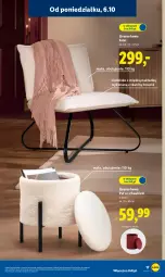 Gazetka promocyjna Lidl - GAZETKA - Gazetka - ważna od 11.10 do 11.10.2025 - strona 17 - produkty: Puf, Ivar, Siedzisko, Fotel