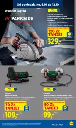 Gazetka promocyjna Lidl - GAZETKA - Gazetka - ważna od 11.10 do 11.10.2025 - strona 7 - produkty: Parkside, Wyrzynarka, Szlifierka, Ogród, Akumulator