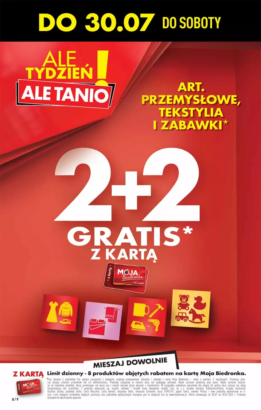 Gazetka promocyjna Biedronka - W tym tygodniu - ważna 28.07 do 03.08.2022 - strona 8 - produkty: Gra