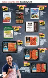 Gazetka promocyjna Netto - Gazetka spożywcza - Gazetka - ważna od 07.08 do 07.08.2021 - strona 14 - produkty: Kurczak, Ser, Szynka, Skrzydełka z kurczaka, Boczek, Kaszanka, Grill, Kasza