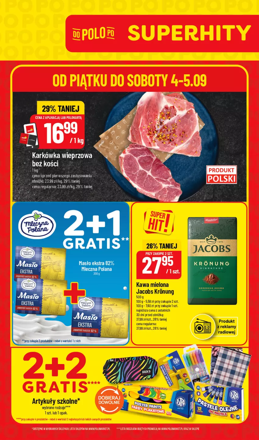 Gazetka promocyjna PoloMarket - Ulotka weekend - ważna 04.09 do 05.09.2026 - strona 1 - produkty: Karkówka wieprzowa