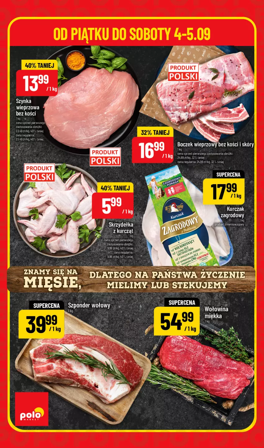 Gazetka promocyjna PoloMarket - Ulotka weekend - ważna 04.09 do 05.09.2026 - strona 2 - produkty: Boczek, Boczek wieprzowy, Kurczak, Wołowina