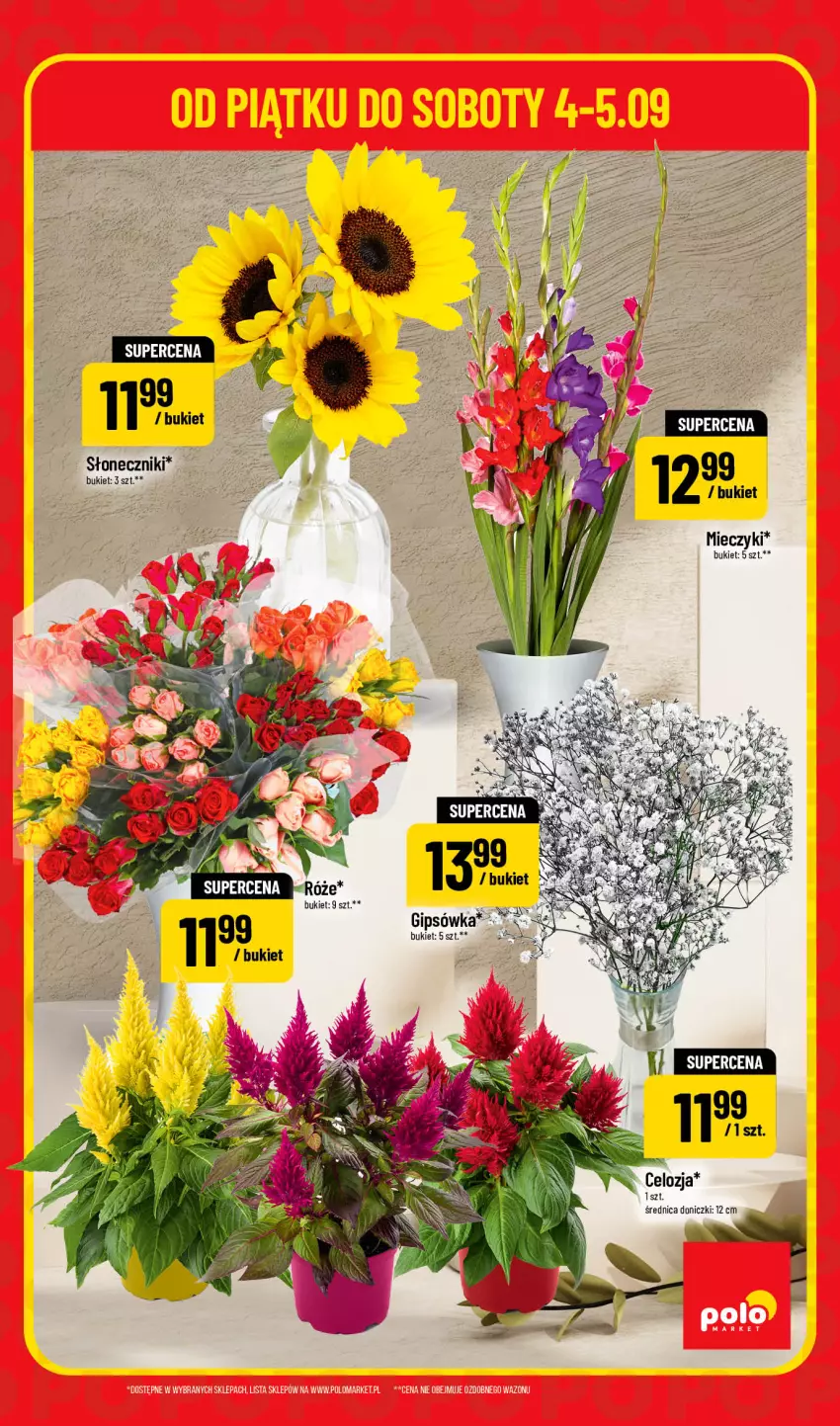 Gazetka promocyjna PoloMarket - Ulotka weekend - ważna 04.09 do 05.09.2026 - strona 5 - produkty: Bukiet, Miecz