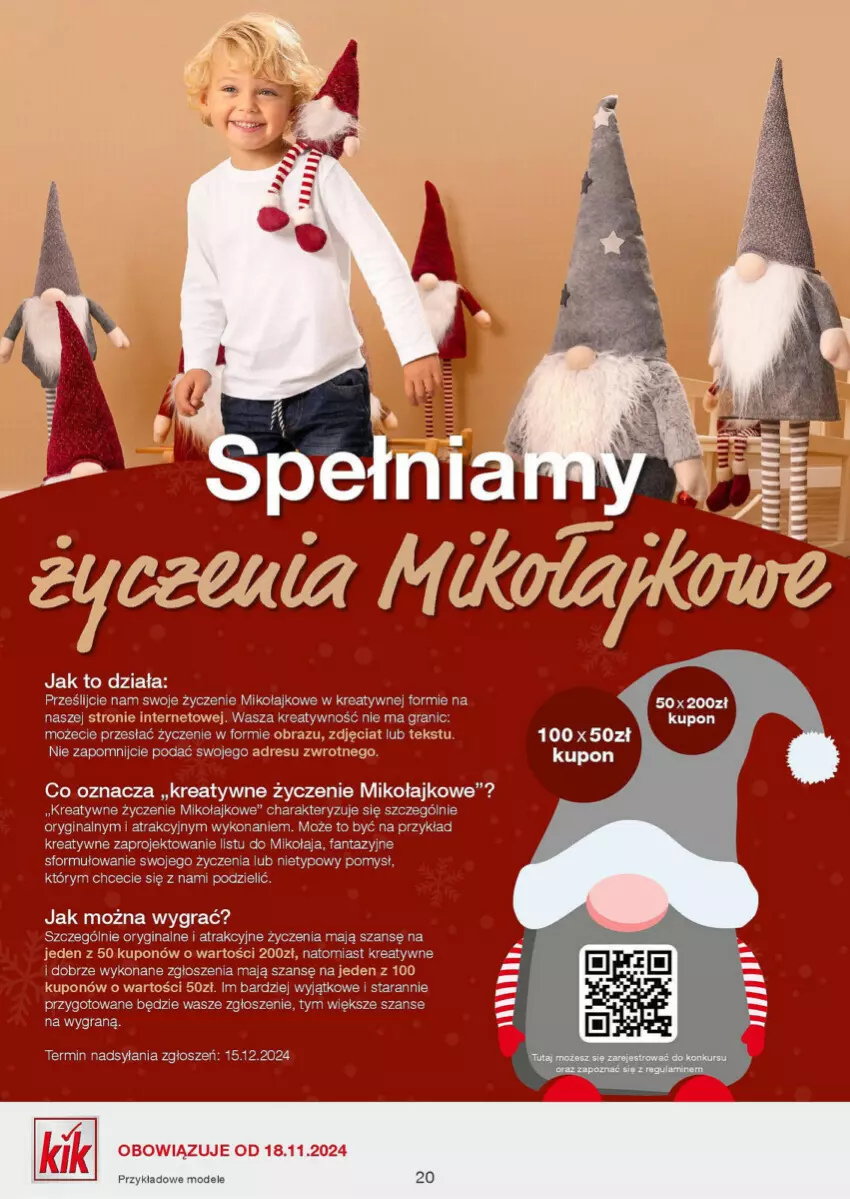 Gazetka promocyjna Kik - ważna 18.11 do 24.11.2024 - strona 13 - produkty: Dres, Fa, Fanta, Gin, Gra, Moda, Obraz