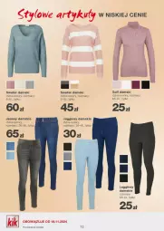 Gazetka promocyjna Kik - Gazetka - ważna od 24.11 do 24.11.2024 - strona 4 - produkty: Sweter, Gin, Legginsy