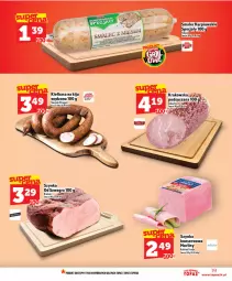 Gazetka promocyjna Topaz - Gazetka - Gazetka - ważna od 13.05 do 13.05.2026 - strona 19 - produkty: Krakus, Top, Ser, Gra, Pekpol, Szynka konserwowa, Szynka, Smalec, Morliny, Kiełbasa