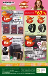 Gazetka promocyjna Biedronka - Okazje Tygodnia - Gazetka - ważna od 23.08 do 23.08.2025 - strona 50 - produkty: Gra, Acer, Telefon, Papier, Miarka, Kosz, Smartwatch, Fa