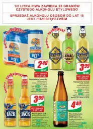 Gazetka promocyjna Dino - Gazetka - ważna od 03.09 do 03.09.2024 - strona 42 - produkty: Piwa, Piwo, Gra, Somersby, Carlsberg, Napój, Captain Jack