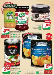 Gazetka promocyjna Dino - Gazetka - ważna od 03.09 do 03.09.2024 - strona 6 - produkty: Dżem, Mleczko, Syrop, Brzoskwinie, Kasza, Kokos, Fa