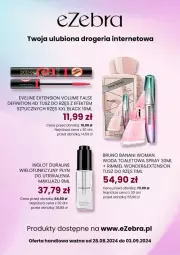 Gazetka promocyjna Dino - Gazetka - ważna od 03.09 do 03.09.2024 - strona 63 - produkty: Makijaż, Bruno Banani, Eveline, Tusz, Lack, Woda toaletowa, Woda, Fa