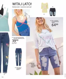 Gazetka promocyjna Bonprix - SUMMER ESSENTIALS - Gazetka - ważna od 13.12 do 13.12.2023 - strona 16 - produkty: Top, Bermudy, Dżinsy