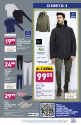 Gazetka promocyjna Aldi - Katalog Moda i Dom - Gazetka - ważna od 20.11 do 20.11.2021 - strona 15 - produkty: Podkoszulek, Por, Kapcie, Sony, Kawa, Kosz, Parka, Wełna, Kalesony