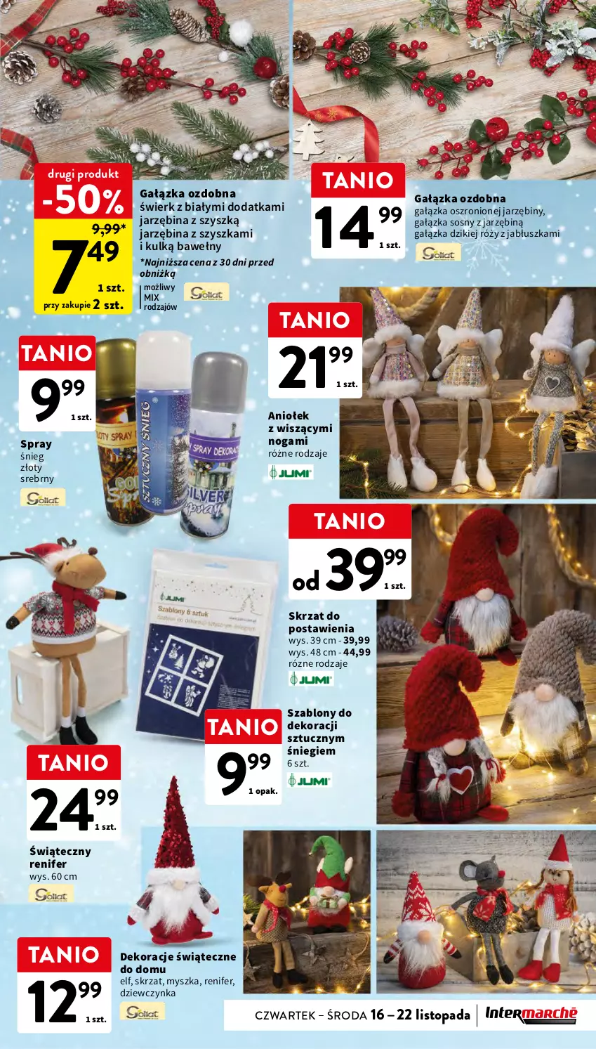 Gazetka promocyjna Intermarche - Gazetka Intermarche - ważna 16.11 do 22.11.2023 - strona 5 - produkty: Mysz, Renifer, Skrzat, Sos, Top