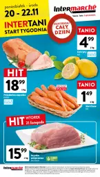 Gazetka promocyjna Intermarche - Gazetka Intermarche - Gazetka - ważna od 22.11 do 22.11.2023 - strona 44 - produkty: Polędwica, Top, Szynka wieprzowa, Cytryny, Duda, Szynka