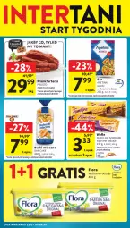Gazetka promocyjna Intermarche - Gazetka - ważna od 24.07 do 24.07.2024 - strona 38 - produkty: Ser, Gra, Wafle, Dan Cake, Frankfurterki, Flora, Fa