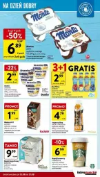 Gazetka promocyjna Intermarche - Gazetka - ważna od 21.08 do 21.08.2024 - strona 14 - produkty: Gra, Benecol, Danone, Jogurt, Napój jogurtowy, Danio, Napój, Jogurt pitny, Monte, Mleko