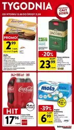 Gazetka promocyjna Intermarche - Gazetka - ważna od 21.08 do 21.08.2024 - strona 31 - produkty: Gin, Papier, Kawa mielona, Kawa, Coca-Cola, Wafle, Papier toaletowy, Wełna, Mola, Jacobs, Kakao, Kokos, Fa