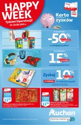 Gazetka promocyjna Auchan - Skarbonka #33 - Gazetka - ważna od 25.08 do 25.08.2021 - strona 1 - produkty: Rust, Długopis, Air Wick, Odświeżacz powietrza, Grill