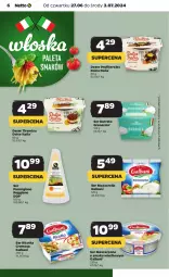 Gazetka promocyjna Netto - Od Czwartku - Gazetka - ważna od 03.07 do 03.07.2024 - strona 6 - produkty: Mozzarella, Ser, Gra, Ricotta, Burrata, Mascarpone, Galbani, Deser