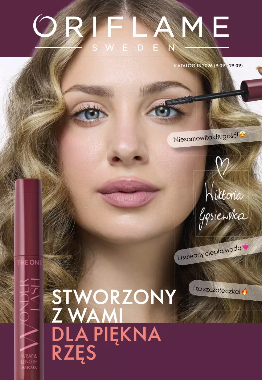 Gazetka promocyjna Oriflame - eKatalog 13 - ważna 09.09 do 29.09.2026 - strona 1 - produkty: Szczoteczka