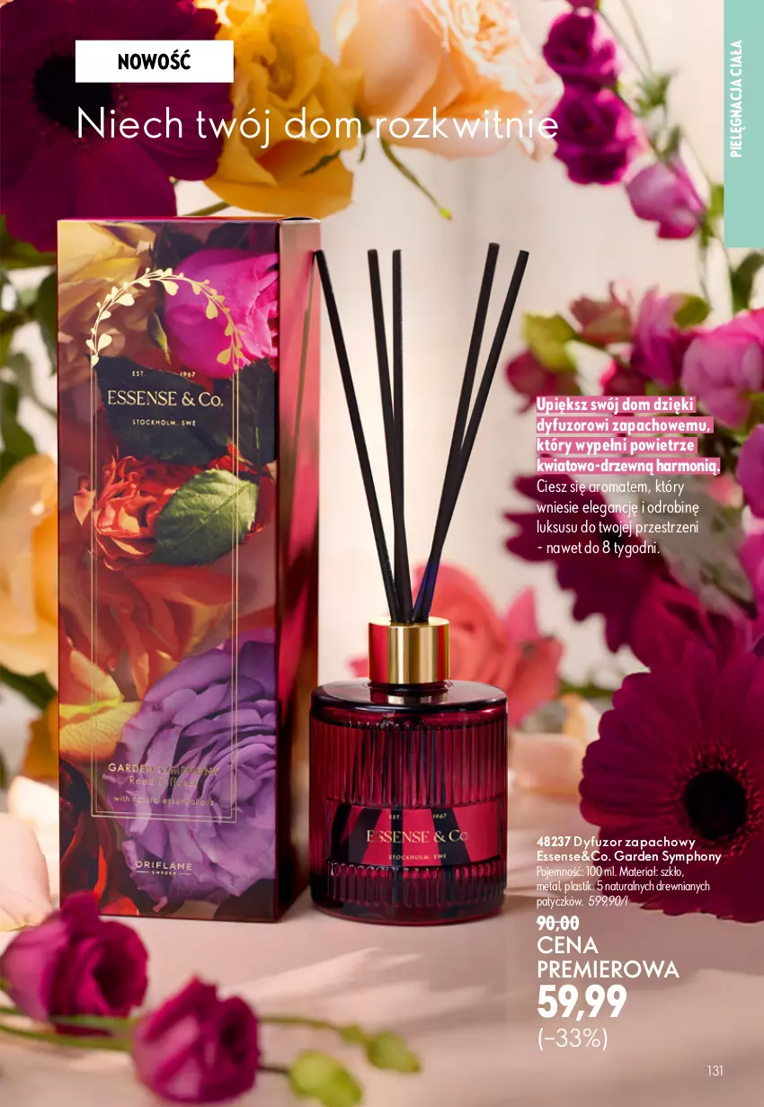 Gazetka promocyjna Oriflame - eKatalog 13 - ważna 09.09 do 29.09.2026 - strona 131 - produkty: Dyfuzor zapachowy
