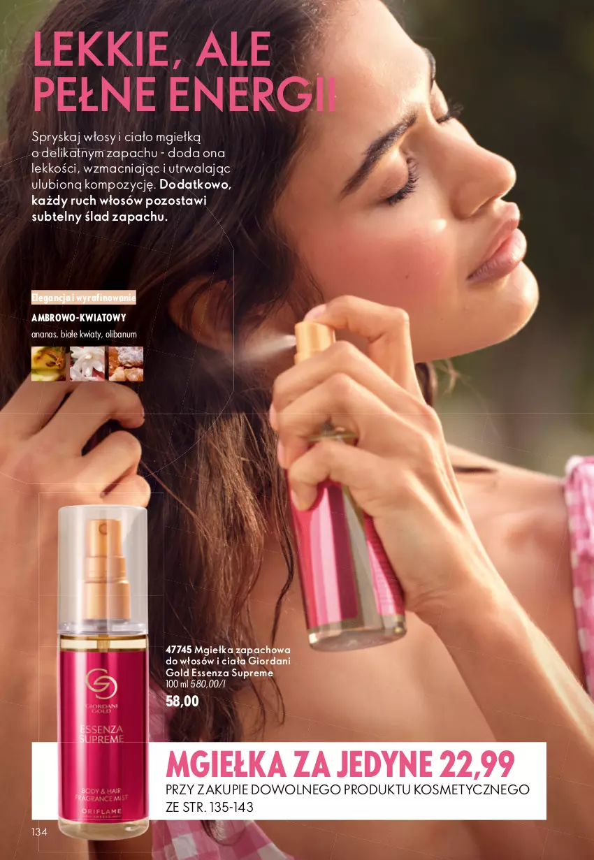 Gazetka promocyjna Oriflame - eKatalog 13 - ważna 09.09 do 29.09.2026 - strona 134 - produkty: Ananas, Giordani Gold