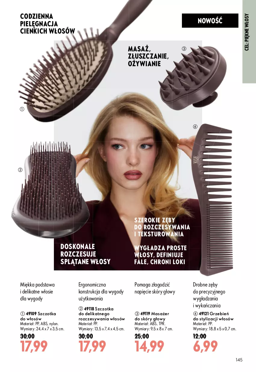 Gazetka promocyjna Oriflame - eKatalog 13 - ważna 09.09 do 29.09.2026 - strona 145 - produkty: Fa, Masażer, Szczotka, Szczotka do włosów