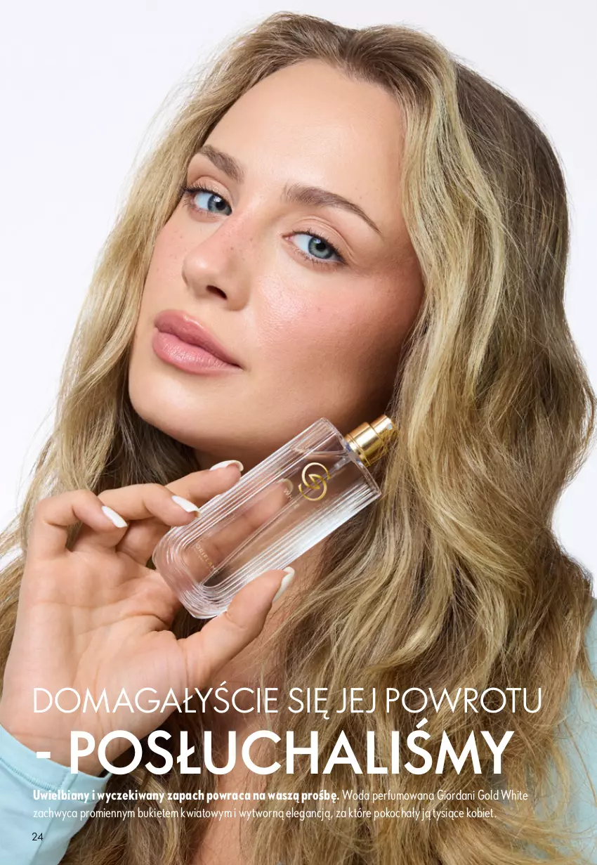 Gazetka promocyjna Oriflame - eKatalog 13 - ważna 09.09 do 29.09.2026 - strona 24 - produkty: Bukiet, Giordani Gold, Koc, Perfum, Woda, Woda perfumowana